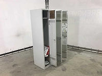 3-delige lockerkast met sleutels (2x) - afbeelding 2 van  8