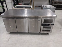 3-deurs koel werkbank, ggmgastro, gts187nd - afbeelding 2 van  9
