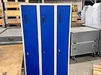 3-deurs lockerkast - afbeelding 2 van  3