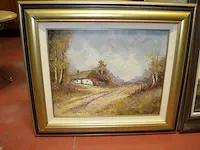 3 diverse schilderijen landschappen - afbeelding 3 van  14