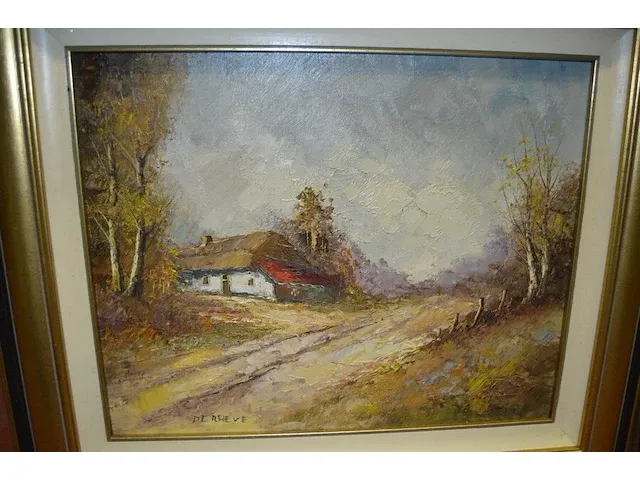 3 diverse schilderijen landschappen - afbeelding 5 van  14