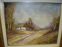 3 diverse schilderijen landschappen - afbeelding 5 van  14