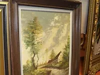 3 diverse schilderijen landschappen - afbeelding 8 van  14