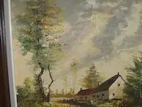 3 diverse schilderijen landschappen - afbeelding 10 van  14