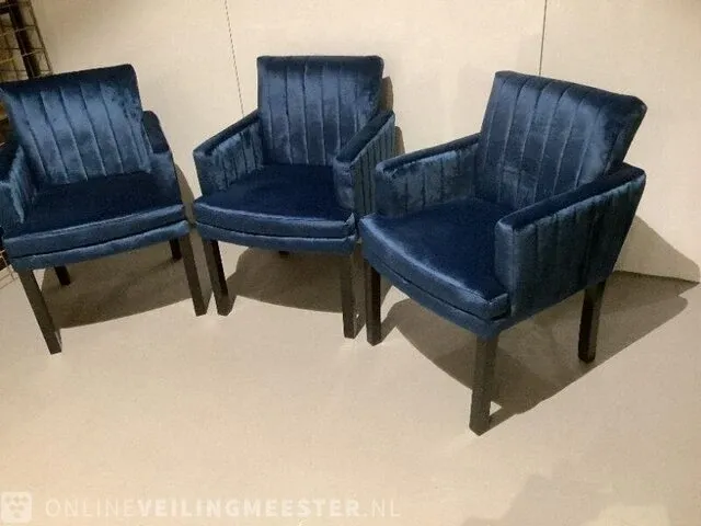 3 fauteuils di-mondi, blaauw - afbeelding 2 van  3