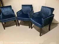 3 fauteuils di-mondi, blaauw - afbeelding 2 van  3