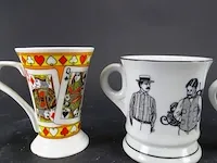 3 gedecoreerde mokken - afbeelding 2 van  5