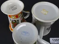 3 gedecoreerde mokken - afbeelding 5 van  5