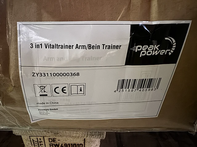 3-in-1 arm en been trainer/hometrainer zoomyo - afbeelding 3 van  3