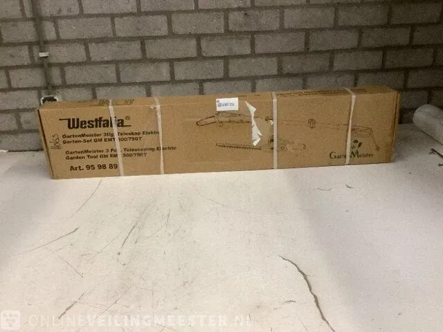 3 in 1 electr. tuinsnoeiset incl. tel. steel gartenmeister, emt-500/750 t, groen/zilver - afbeelding 2 van  3