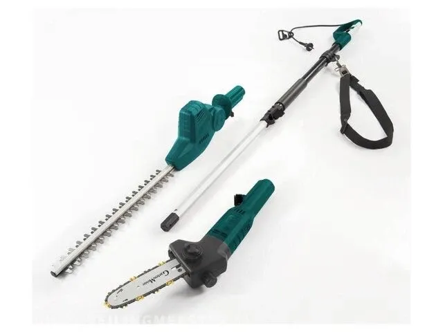 3 in 1 elektrische multitool gartenmeister, gm emt 500/750 t, groen/zwart - afbeelding 1 van  3