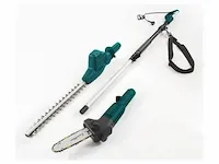 3 in 1 elektrische multitool gartenmeister, gm emt 500/750 t, groen/zwart - afbeelding 1 van  3