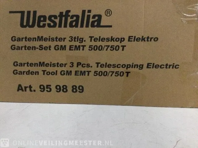3 in 1 elektrische multitool gartenmeister, gm emt 500/750 t, groen/zwart - afbeelding 3 van  3