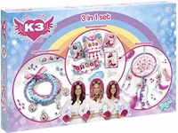 3 in 1 knutselset groot set k3 10 stuks - afbeelding 1 van  9