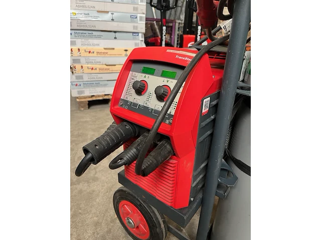 3-in-1 lasapparaat – compleet met kar & gasfles fronius transsteel 2200 - afbeelding 4 van  10