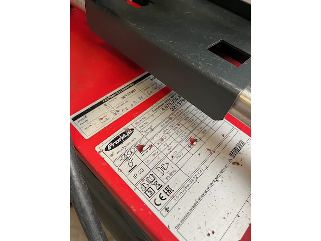3-in-1 lasapparaat – compleet met kar & gasfles fronius transsteel 2200 - afbeelding 6 van  10