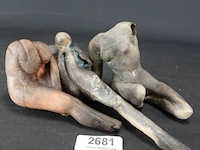 3 keramieken sculpturen - afbeelding 1 van  5