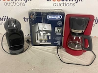 (3) koffiemachines van de'longhi, krups en bosch - afbeelding 2 van  2