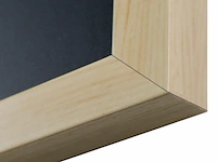 3 krijtbord magnetisch licht houten lijst 90x120 cm sam creative, possj090120 - afbeelding 2 van  3