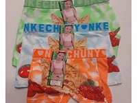 3 meisjes boxers -poes- maat 3-4 jaar mix kleuren - afbeelding 3 van  5