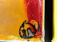 3 olieverfschilderijen op doek - afbeelding 4 van  4