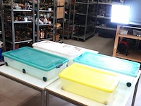 3 opbergbakken voor onder bijv. bed - afbeelding 1 van  3