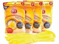 3 paar x-treme d5 huishoudhandschoenen maat s - afbeelding 2 van  3