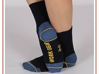 3-pack apollo werksokken maat 39-42 blauw - afbeelding 1 van  3