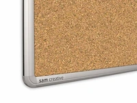 3 prikbord classic series natuurkurk 100x200 cm sam creative, pbcls100200 - afbeelding 2 van  4