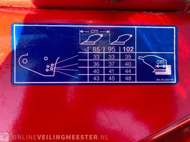 3-schaar schaarploeg pottinger, servo 25, bouwjaar 2017 - afbeelding 10 van  11