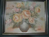 3 schilderijen, 3 tekeningen achter glas, wandversiering - afbeelding 9 van  16