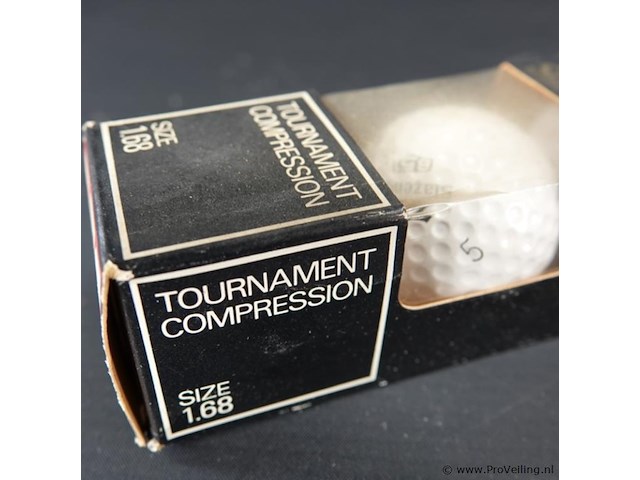 3 slazenger b51 size 1.68 golfballen - afbeelding 3 van  3