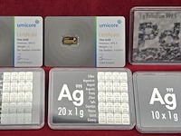 3 stuks edelmetaal : goud / palladium / zilver - afbeelding 19 van  25