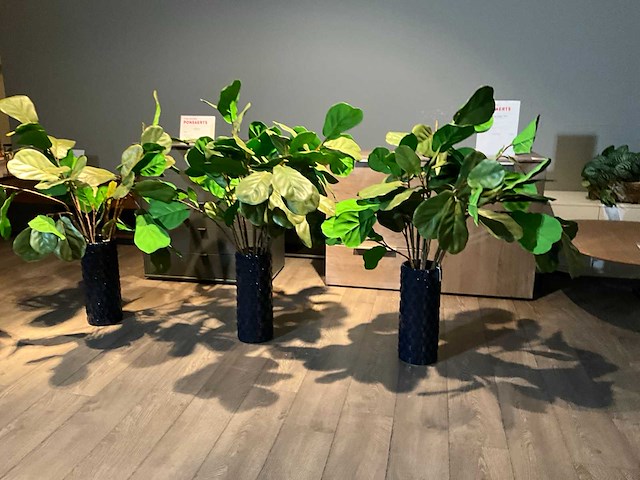 3 vazen met kunsttakken - afbeelding 2 van  8