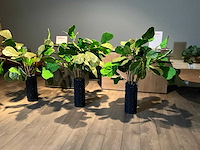 3 vazen met kunsttakken - afbeelding 2 van  8