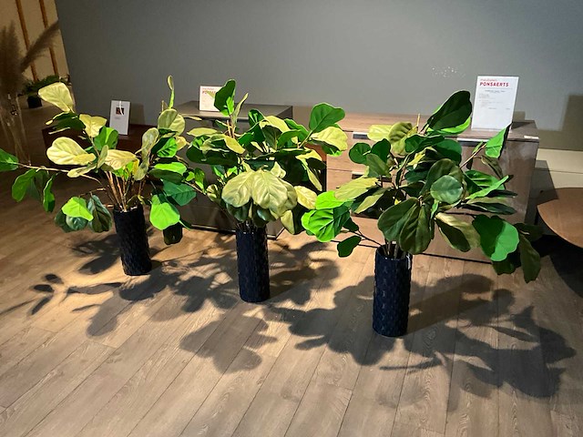 3 vazen met kunsttakken - afbeelding 4 van  8