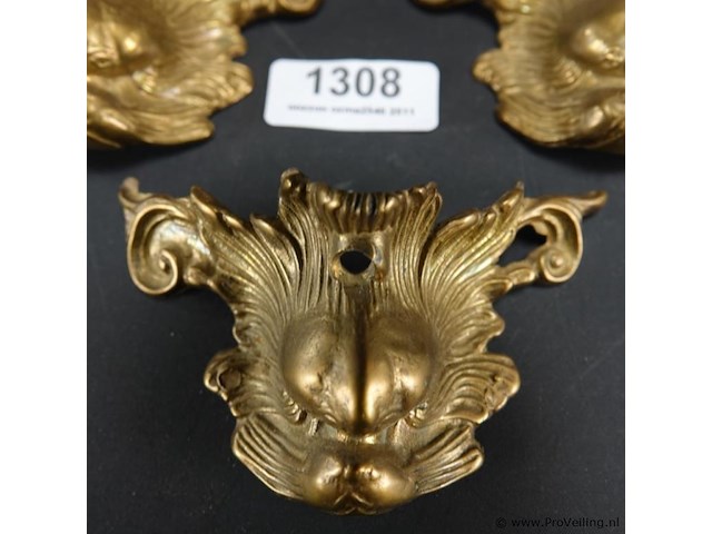 3 vergulde ornamenten - afbeelding 3 van  5