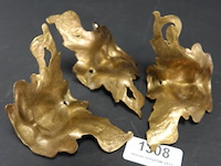 3 vergulde ornamenten - afbeelding 4 van  5