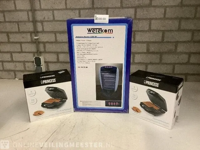 3 verschillende items wetekom/princess, 945546, zwart/grijs - afbeelding 1 van  4