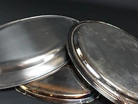 3 verzilverde schalen - afbeelding 5 van  5
