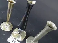 3 verzilverde vaasjes - afbeelding 2 van  5