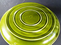 3 vintage aardewerk fondue borden - afbeelding 5 van  5