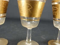 3 vintage glaasjes - afbeelding 4 van  5