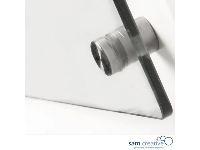 3 whiteboard glas solid transparent 90x120 cm sam creative, gstbs090120 - afbeelding 2 van  3