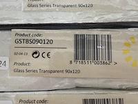 3 whiteboard glas solid transparent 90x120 cm sam creative, gstbs090120 - afbeelding 3 van  3