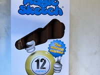 3 x 12 doosje magic sketch voor bingo blauw oranje bruin - afbeelding 8 van  11