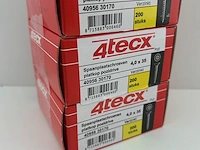 3 x 200 - 4tecx 4,0 x 35 schroeven - afbeelding 1 van  3