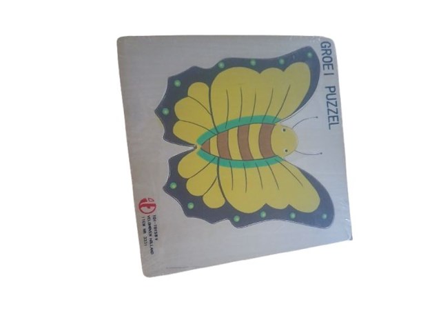 3 x puzzel vlinder - afbeelding 1 van  3