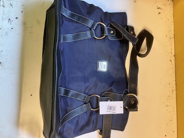 3 x tas, beige blauw en bruin - afbeelding 6 van  11