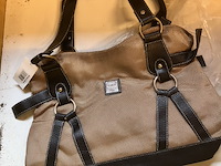 3 x tas, beige blauw en bruin - afbeelding 10 van  11